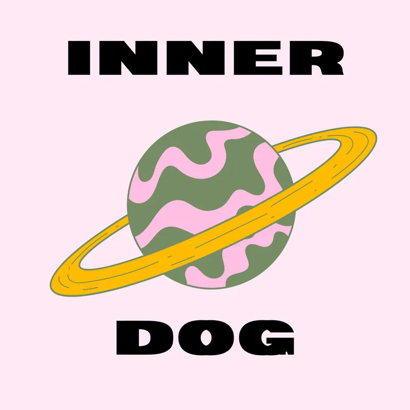 Inner Dog: ringed planet illustration