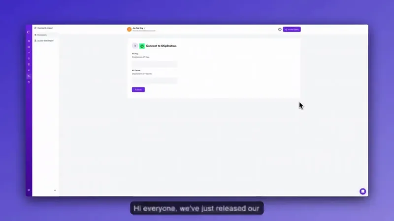 ShipStation integration launch video