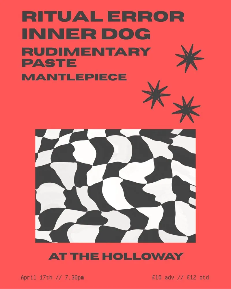 Ritual Error and Inner Dog poster for The Holloway