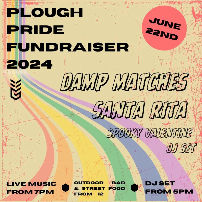 Plough Pride Fundraiser 2024 poster